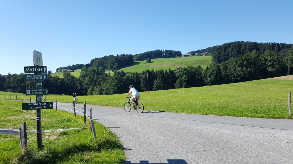 Buchberg Radfahren Salzburger Seenland